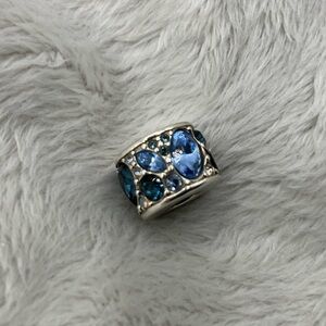 Chamilia Sterling & Swarovski Blue Mosaic Cabaret Bead